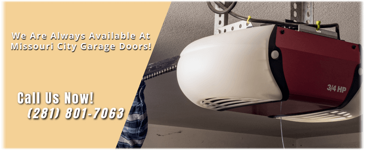 Garage Door Opener Repair and Installation in Missouri City, TX!